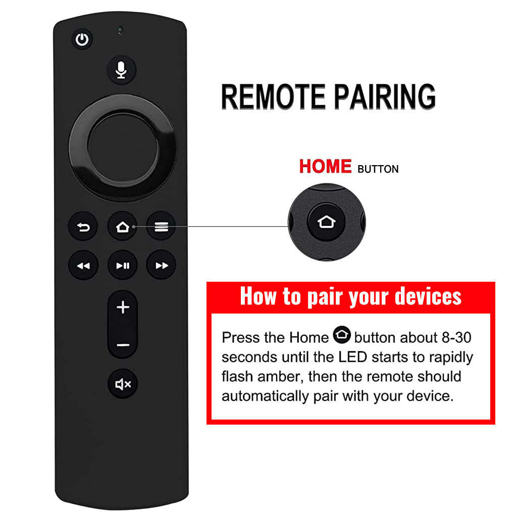 ZORBES Remote Control Compatible for Amazon Fire Tv Stick with Voice Control, for Amazon 2nd Gen Fire TV Cube and Fire TV Stick,1st Gen Fire TV Cube, Fire TV Stick 4K, and for 3rd Gen Amazon Fire TV ZORBES Remote Control Compatible for Amazon Fire Tv Stick with Voice Control, for Amazon 2nd Gen Fire TV Cube and Fire TV Stick,1st Gen Fire TV Cube, Fire TV Stick 4K, and for 3rd Gen Amazon Fire TV